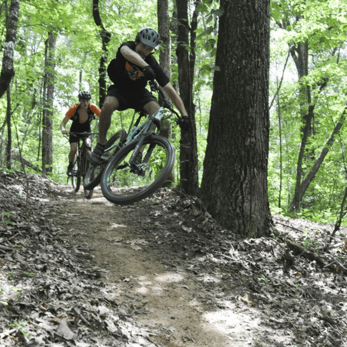 Black Creek Mountain Bike Park Sports Alabama Birmingham Hoover Biking trails jumps racing triathlon cycling hiking endurance ride woodland terrain outdoor