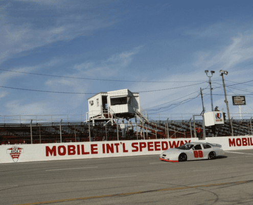 Mobile International Speedway Sports Alabama car racing track fans spectators asphalt racetrack visit entertainment cars wheels